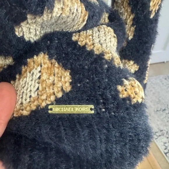 MICHAEL Michael Kors Fuzzy Leopard Knit Sweater – Size S - Picture 5 of 7